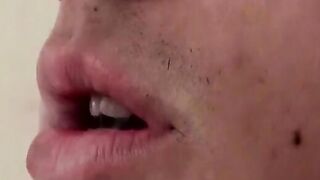 Kinky fruit loves to smoke while he is masturbating his rod