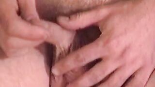Horny construction worker grabs and strokes his giant prick