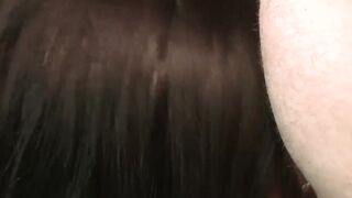 Dirty babes with naughty minds enjoy group blowbang