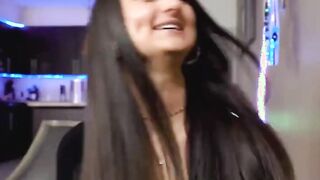 latina eliza ibarra shares stepdaddy cum with teen facial