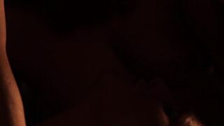 Two blondes have passionate sex together in FFM threeway