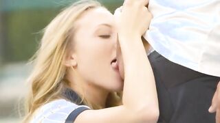 first anal for tennis student aubrey star