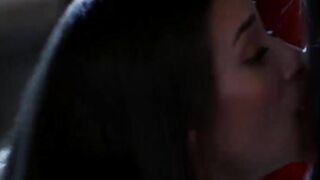 Cassidy fills her mouth with her mothers wet and tasty pussy