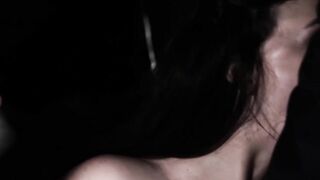 Hung perverts take one cute teen for a gangbang session