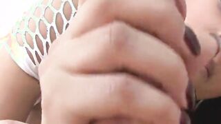 big ass beauty swallows big dick