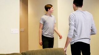 The tight twink Holden Ross is addicted to a cock in his ass