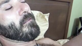 Pretty butt pirate is eager to suck a big dick with pleasure