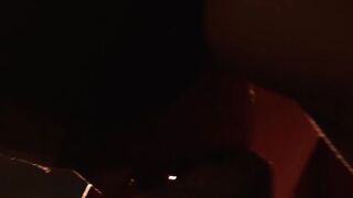 Erotic sex session in complete darkness with gorgeous chick