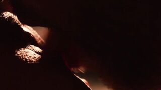 Erotic sex session in complete darkness with gorgeous chick