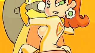 Princess Peach and Mario hentai