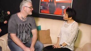 DEUTSCHLAND REPORT - Slender Older Gets Dicked Down To Orgasm - AMATEUR EUROPEAN