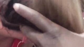 horny amateur swingers fuck in interracial fivesome
