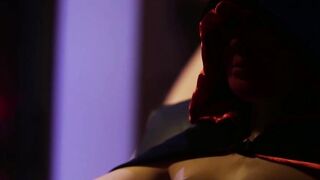 Mercedes Carrera allows Cherie to press her throbbing pussy