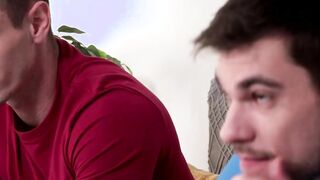 An impeccable jacked jock annihilates an inked gays asshole