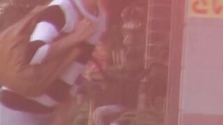 Voyeur outdoor video of young Japanese girls pissing