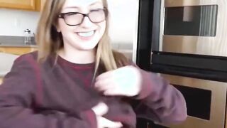 sweet young stepdaughter sucking and fucking big cock in pov