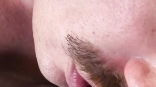 Pervy homo goes wild on cock in interracial POV blowjob