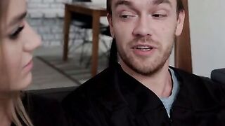 BG - Kenzie Madison (step sis) and Kyle Mason (step guy) • Sex Video starts off with dude an sis in