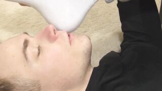 Twinkie boys have hardcore ass fuck fest after foot play