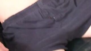 Homo plumber tugging and stroking until a happy ending