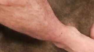 Homo plumber tugging and stroking until a happy ending