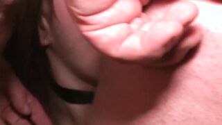 Blow bang for some chubby but attractive MILF chicks