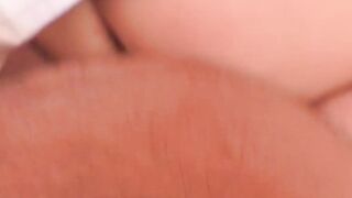 Beautiful babe POV fucked by fat cock senior
