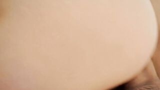 Young couple in love having passionate sex with happy ending