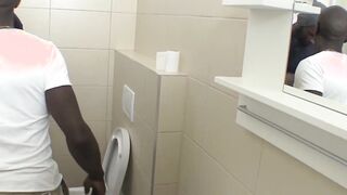 Tiny teen shared between two massive black cocks