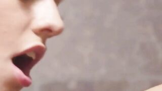 hot blonde jessie volt swallows cum