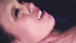 brunette fire spinner gets flaming hot fucking