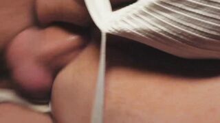 Horny jocks hardcore bareback fuck in storage room