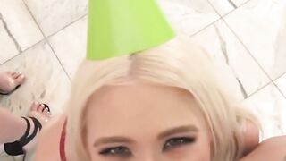 birthday party turns into an orgy
