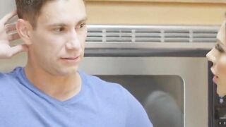 first time threesome is with step mom!