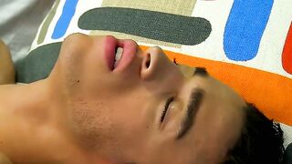 Hot twink Dustin getting railed deep in his ass by Jordan