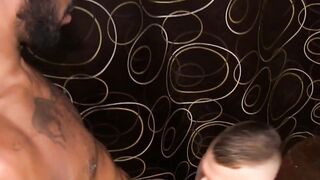 Bearded bottom rimmed and barebacked by BBC stud