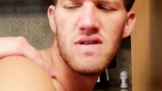 Jake Parker fucking twink Dustin Fitch with his 10 incher