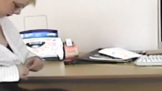 UK office slut comes to sex audition right after work