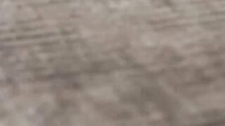 Japanese babe secretly filmed peeing in public