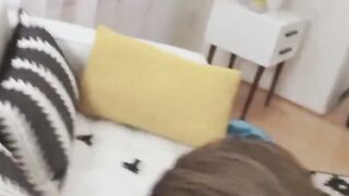 slutty stepdaughter isabella nice gagging on daddys big cock