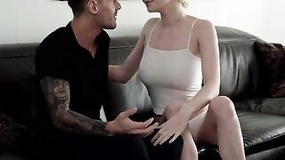 Skye Blue is a woman with needs and she's not afraid to take care of them when her boyfriend isn't