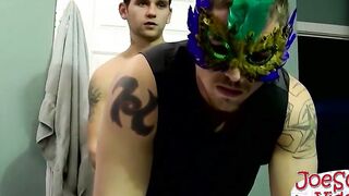 Amateurs Brian and Heath going on a raw asshole exploration