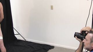 Gay stud shows his stuff before being dicked and cum sprayed