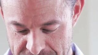 blue eyed student gets drilled by teacher
