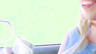 petite blonde teen fucked by stranger outdoors for cash pov