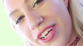 petite blonde teen fucked by stranger outdoors for cash pov
