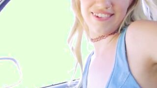 petite blonde teen fucked by stranger outdoors for cash pov