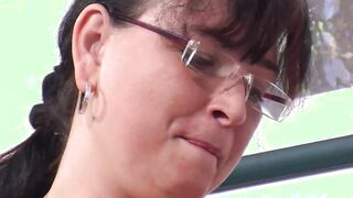 German Old Ex-Wife do first time porn Casting with Hubby and Cougar