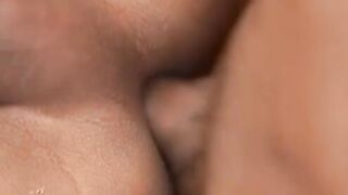 Young Latino gay raw fucking his lover and makes cumshot