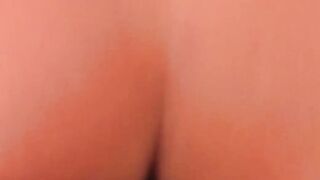 Glamorous blonde fingered before banging grandpa POV